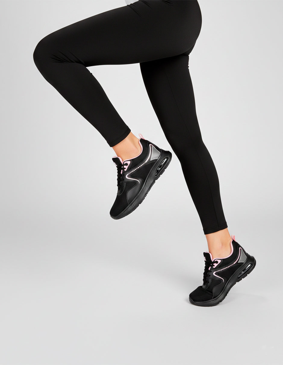Tenis para entrenamiento Sport en Textil – Negro