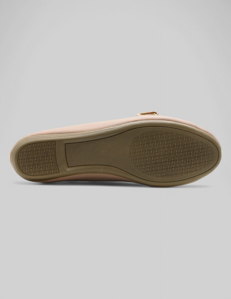 Flats clásicas Soft en Piel vegana – Beige