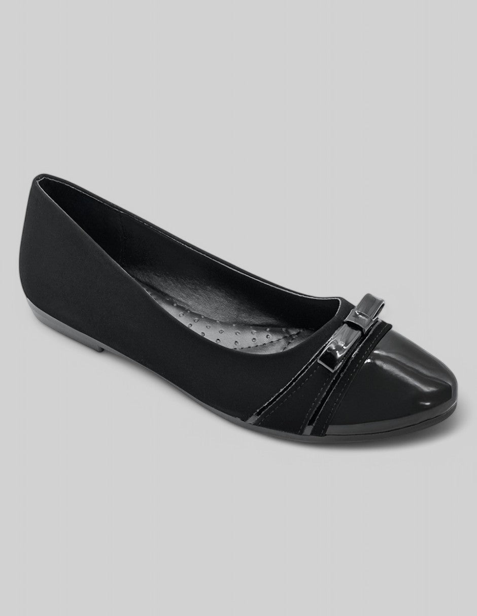 Flats clásicas Exterior Gamuza sintética Color Negro Para Mujer De RBCOLLECTION