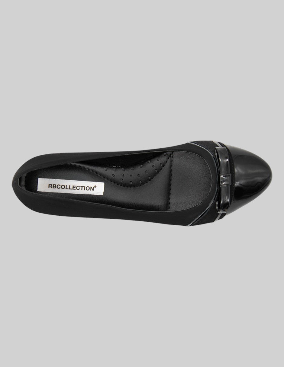 Flats clásicas Soft en Gamuza sintética – Negro