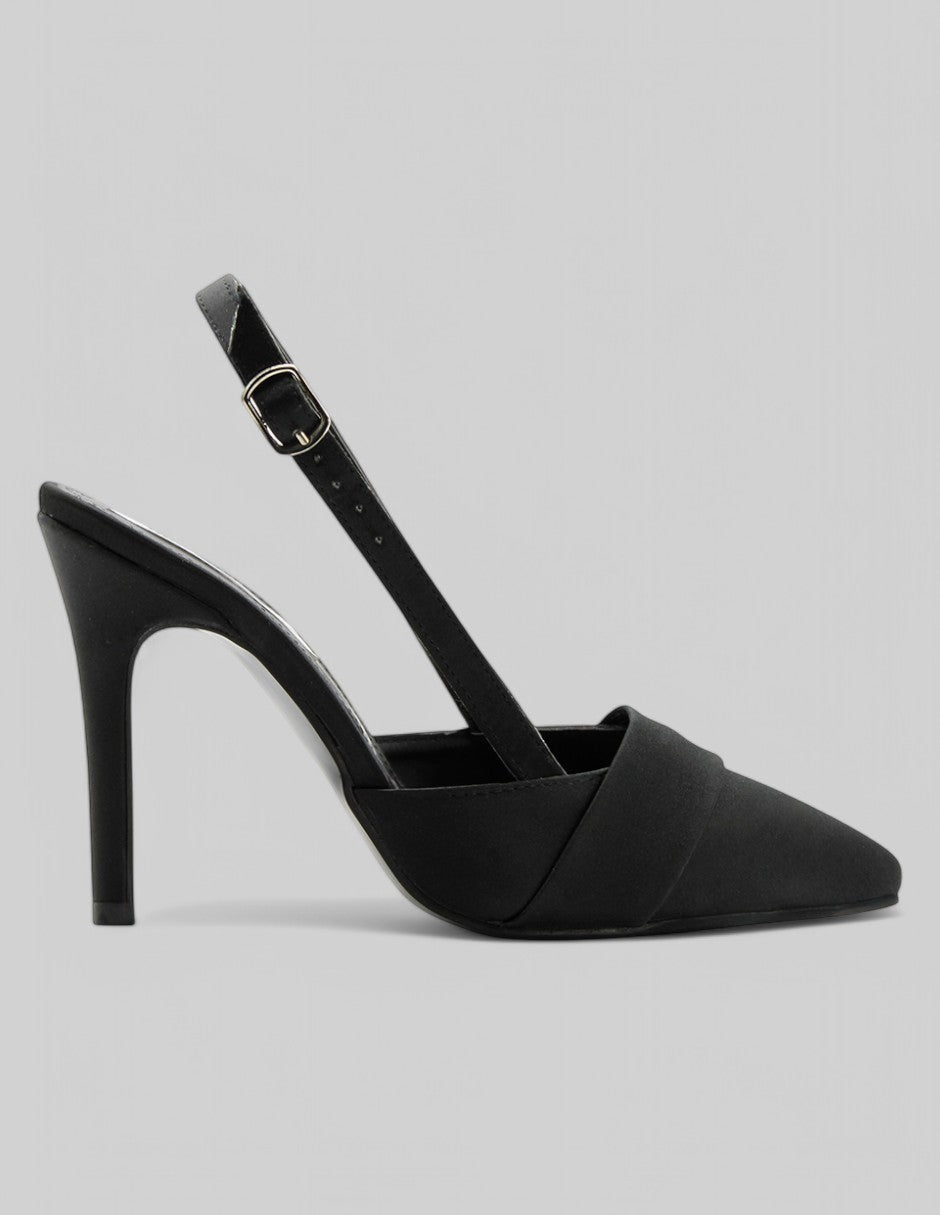 Zapatillas Lady en Textil – Negro