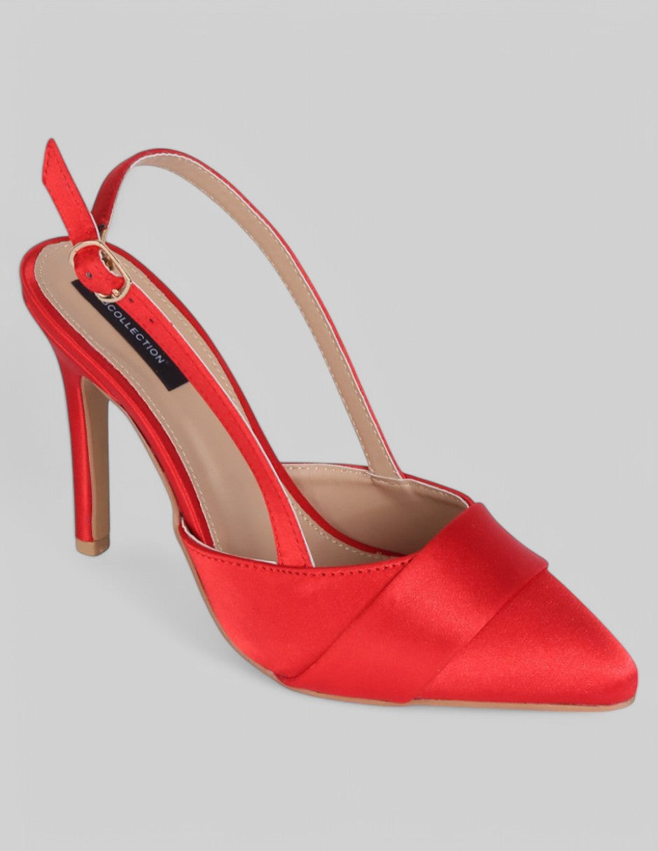 Zapatillas Exterior Textil Color Rojo Para Mujer De RBCOLLECTION