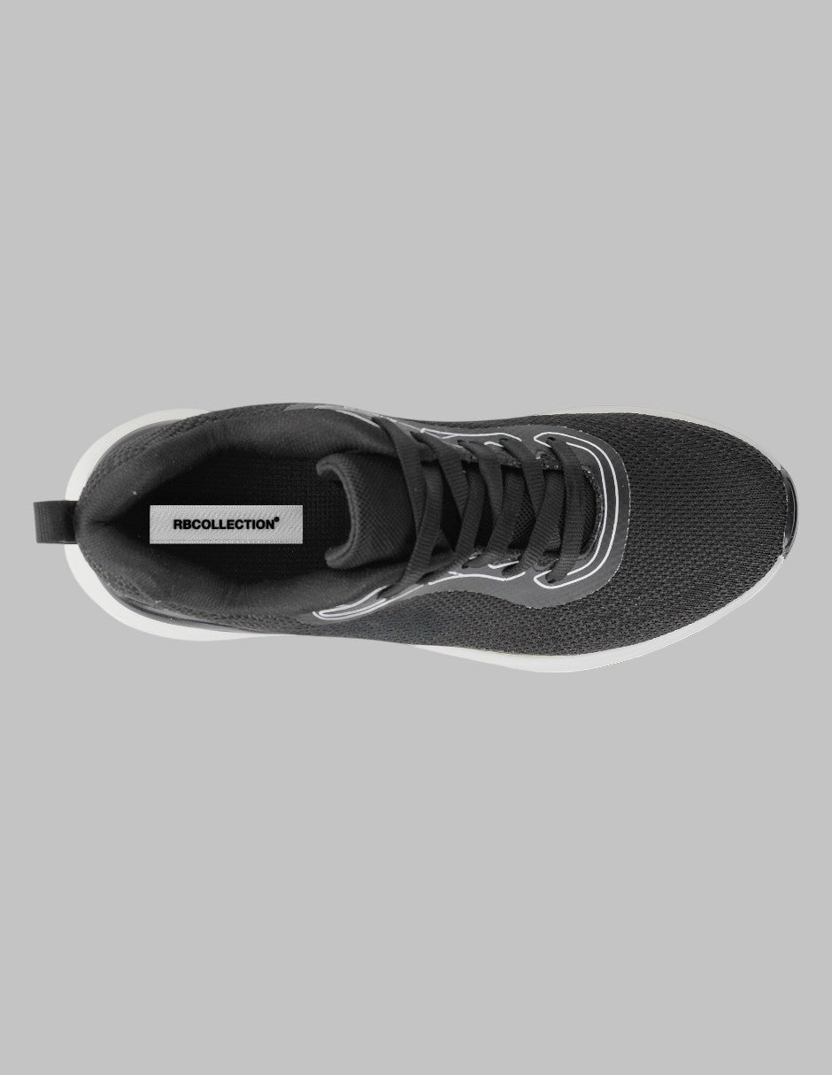 Tenis para correr Sport Textil - Negro