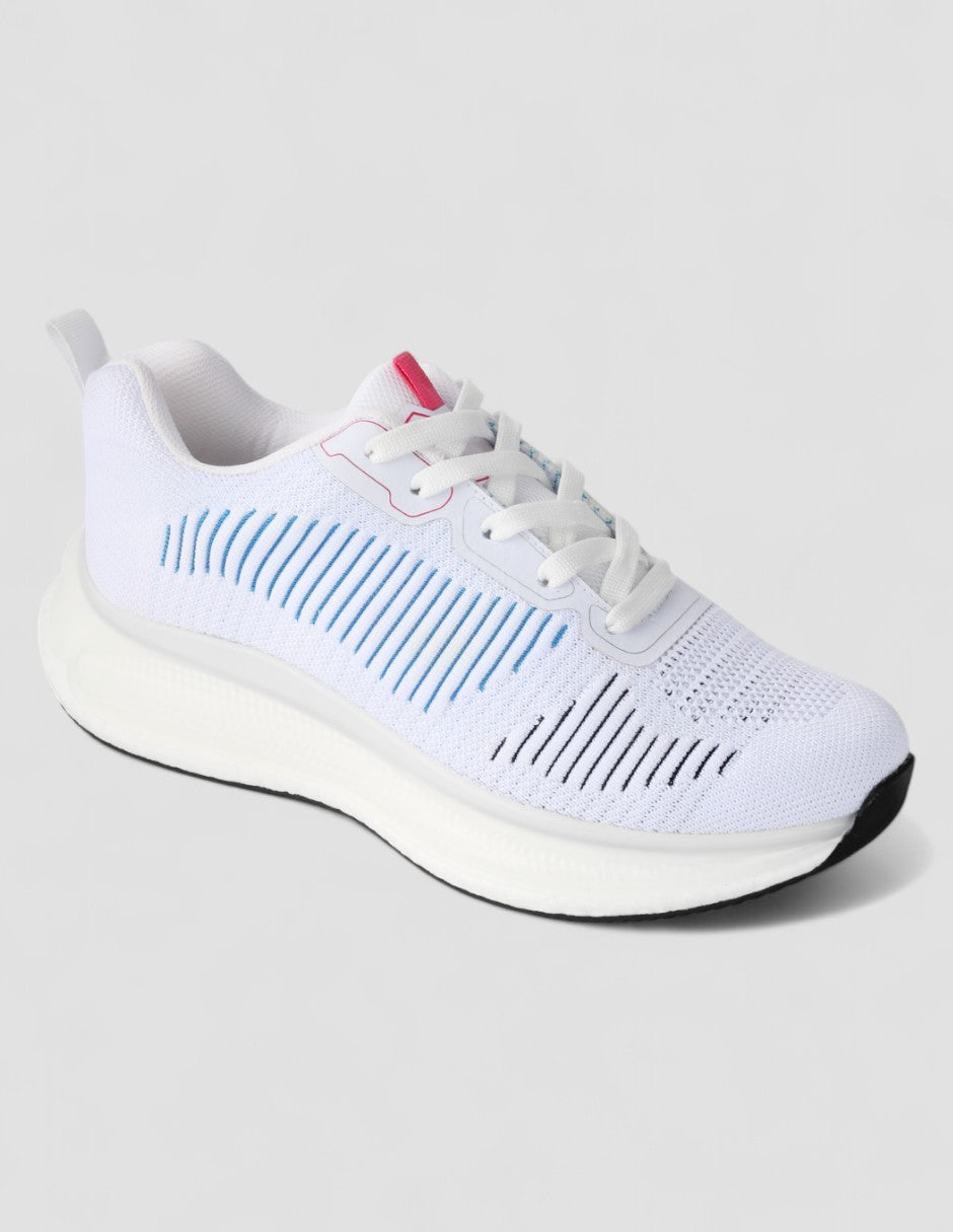 Tenis para entrenamiento Sport Textil - Blanco
