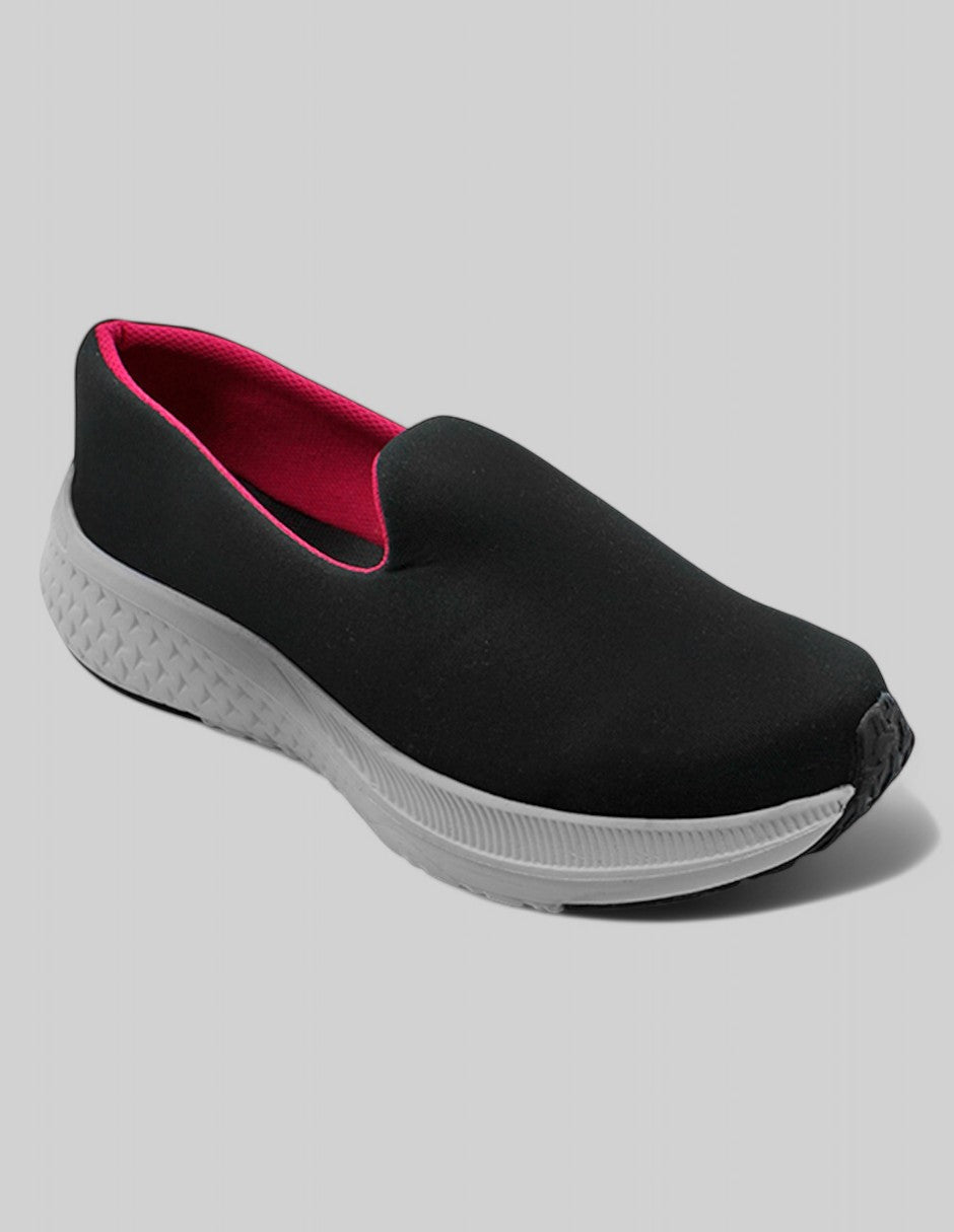 Tenis sin cordones Exterior Textil Color Negro Para Mujer De RBCOLLECTION