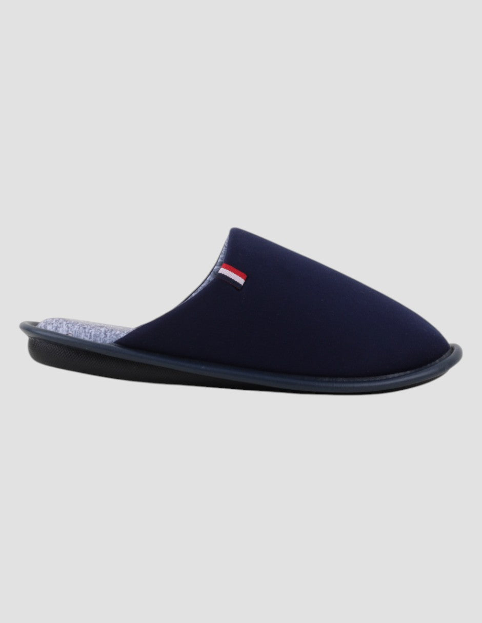 Pantuflas Confort en Textil – Azul