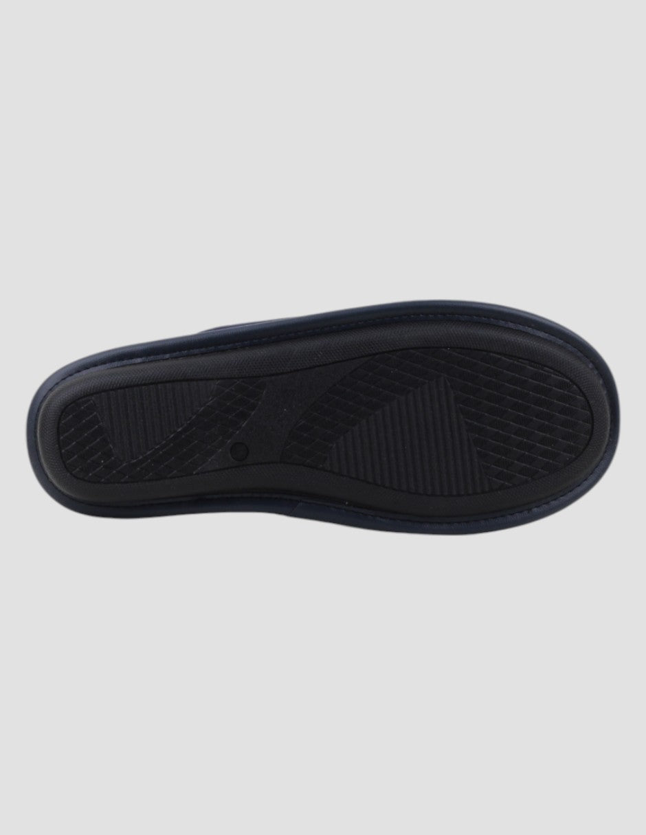Pantuflas Confort en Textil – Azul
