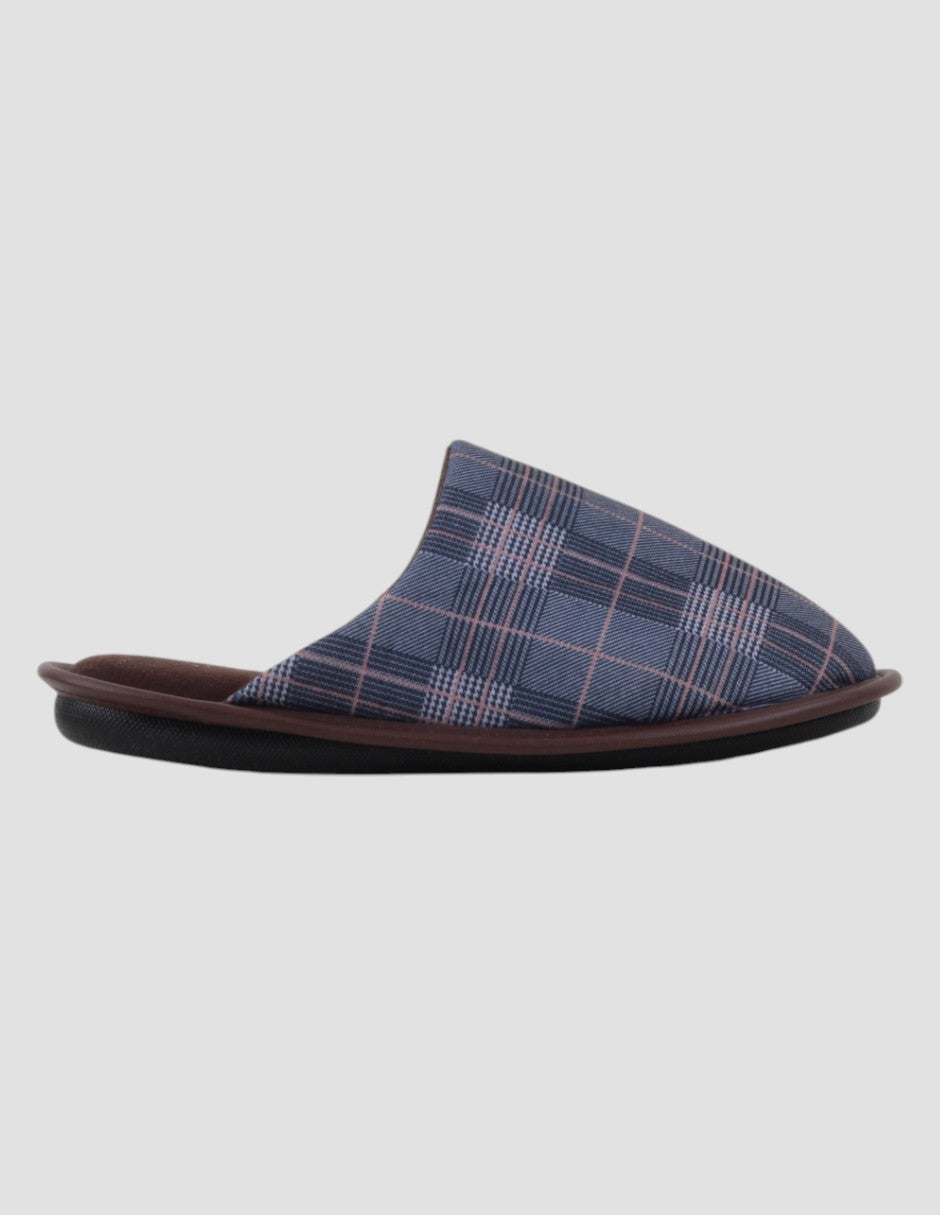 Pantuflas Confort en Textil – Gris