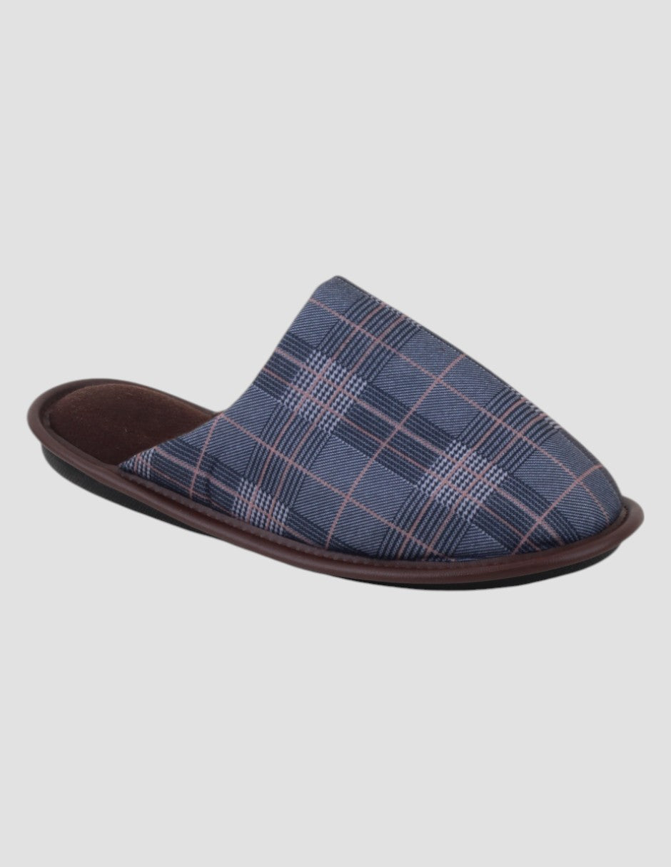 Pantuflas Confort en Textil – Gris
