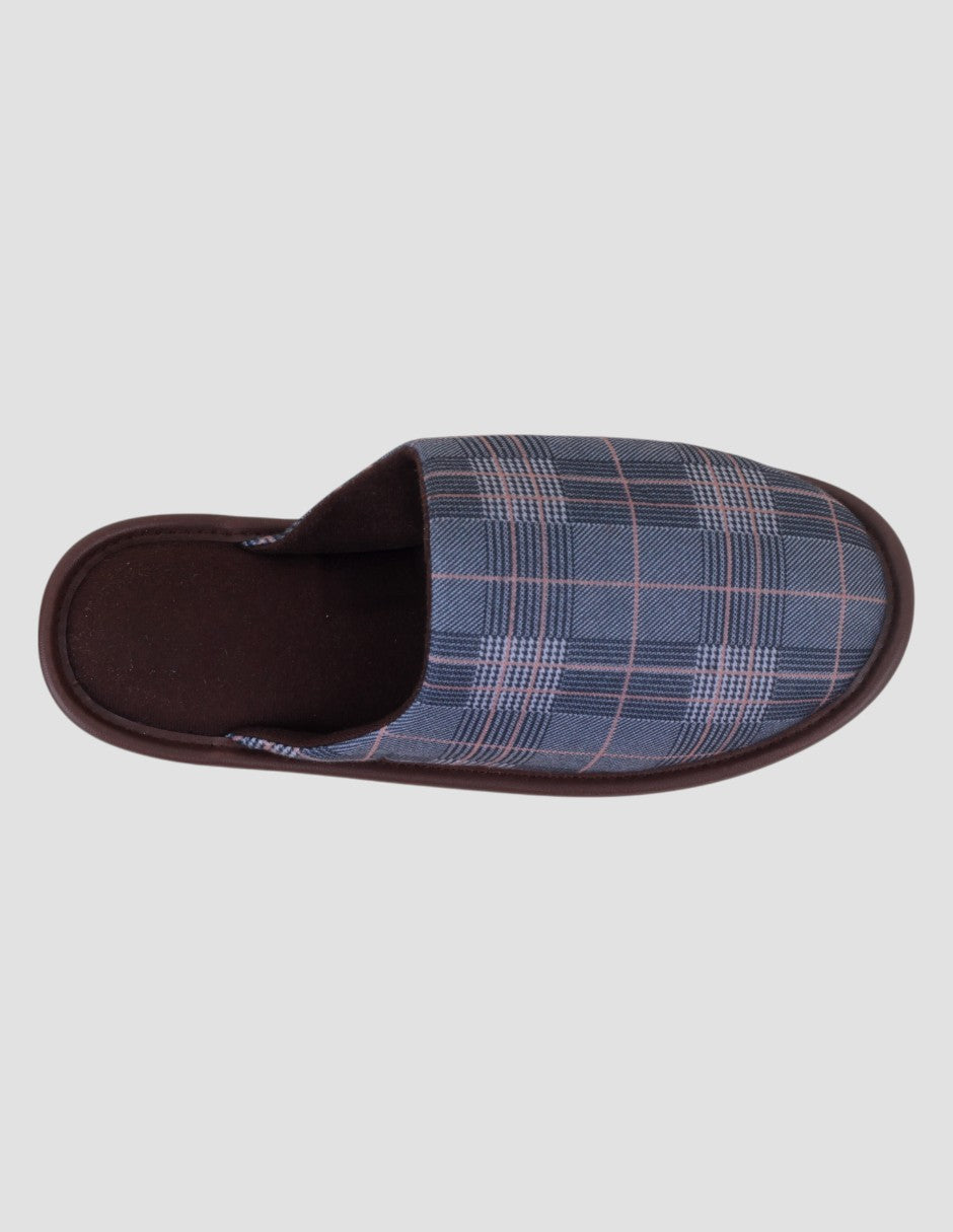 Pantuflas Confort en Textil – Gris