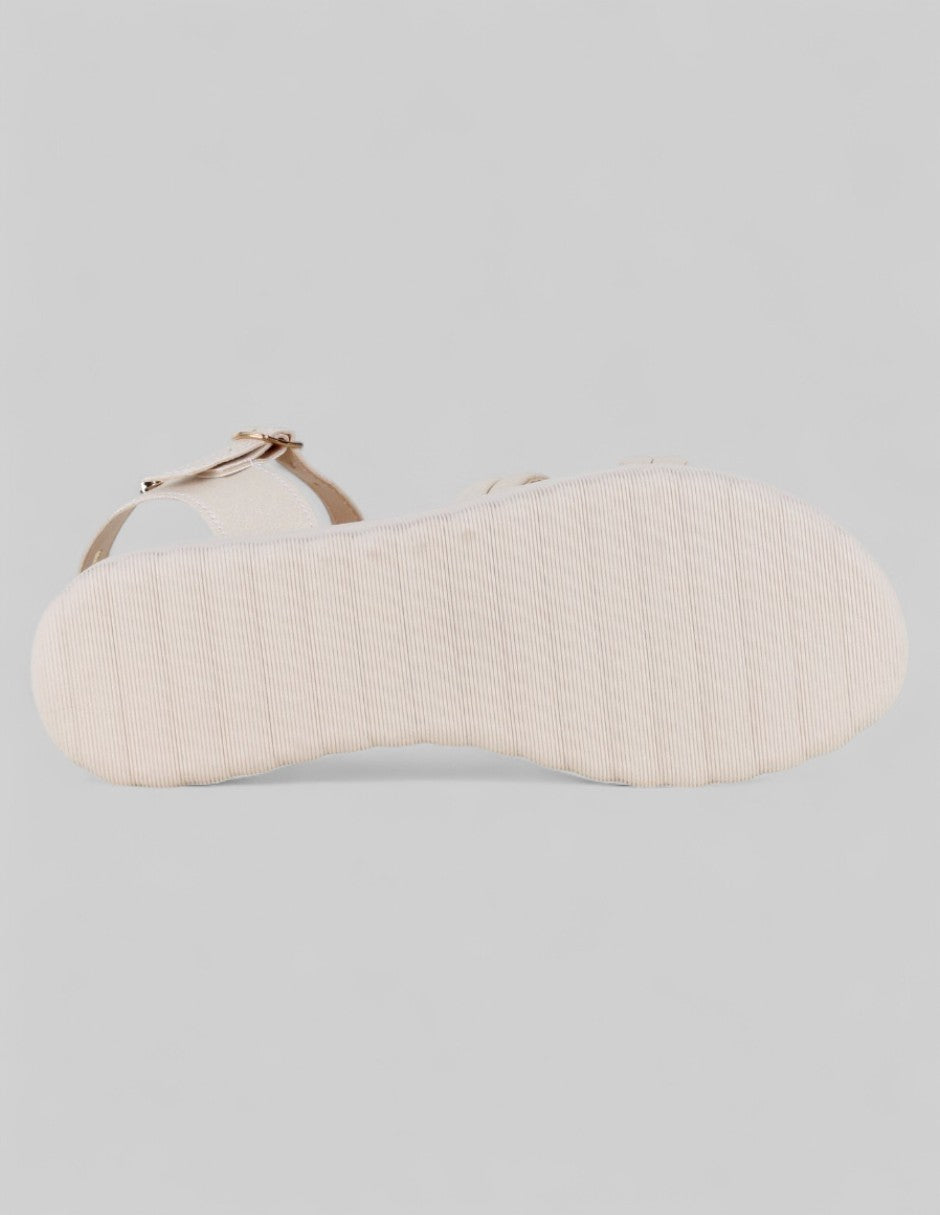 Sandalias de piso Daily en Sintético – Beige