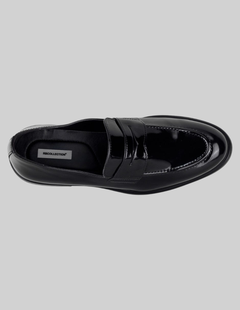 Mocasines Olmer en Charol – Negro