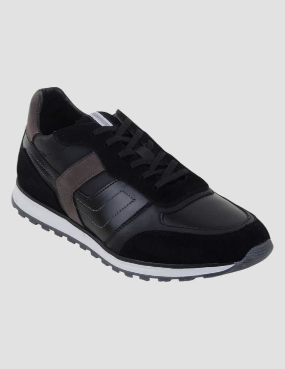 Tenis tipo deportivo Glam en Sintético – Negro