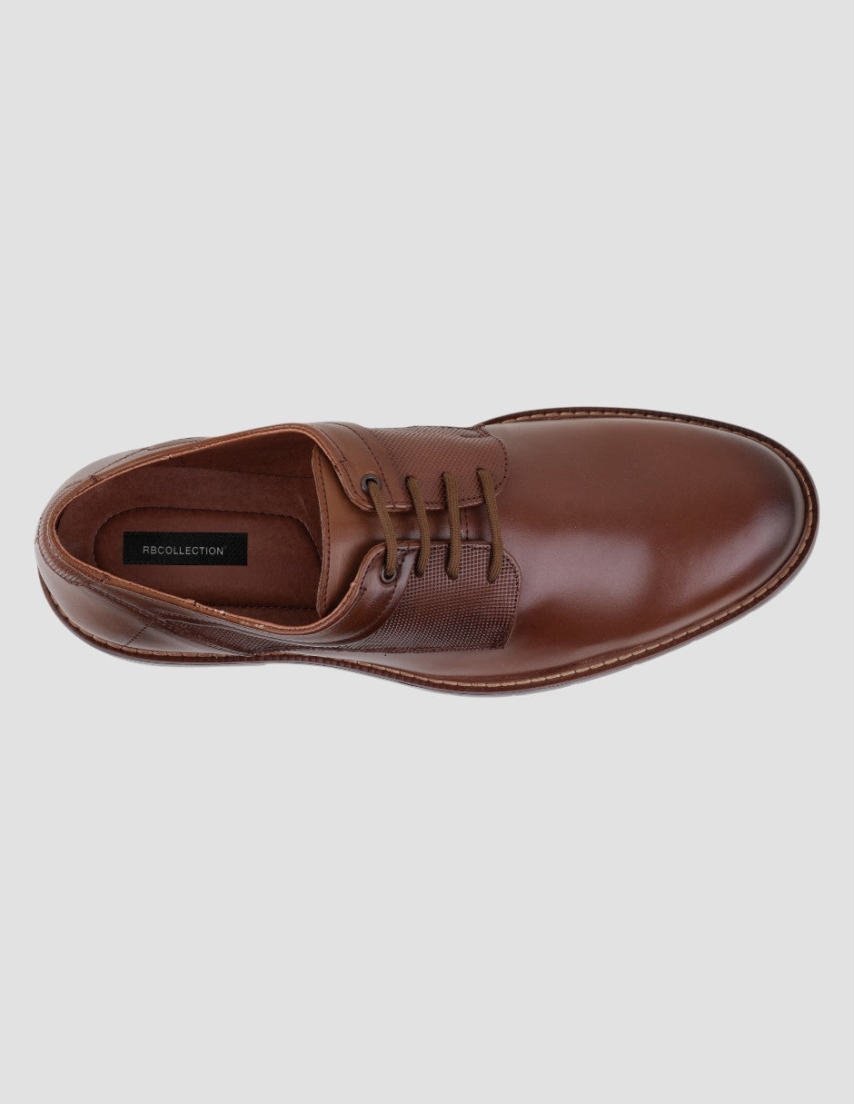 Oxfords Hand made en Piel – Café