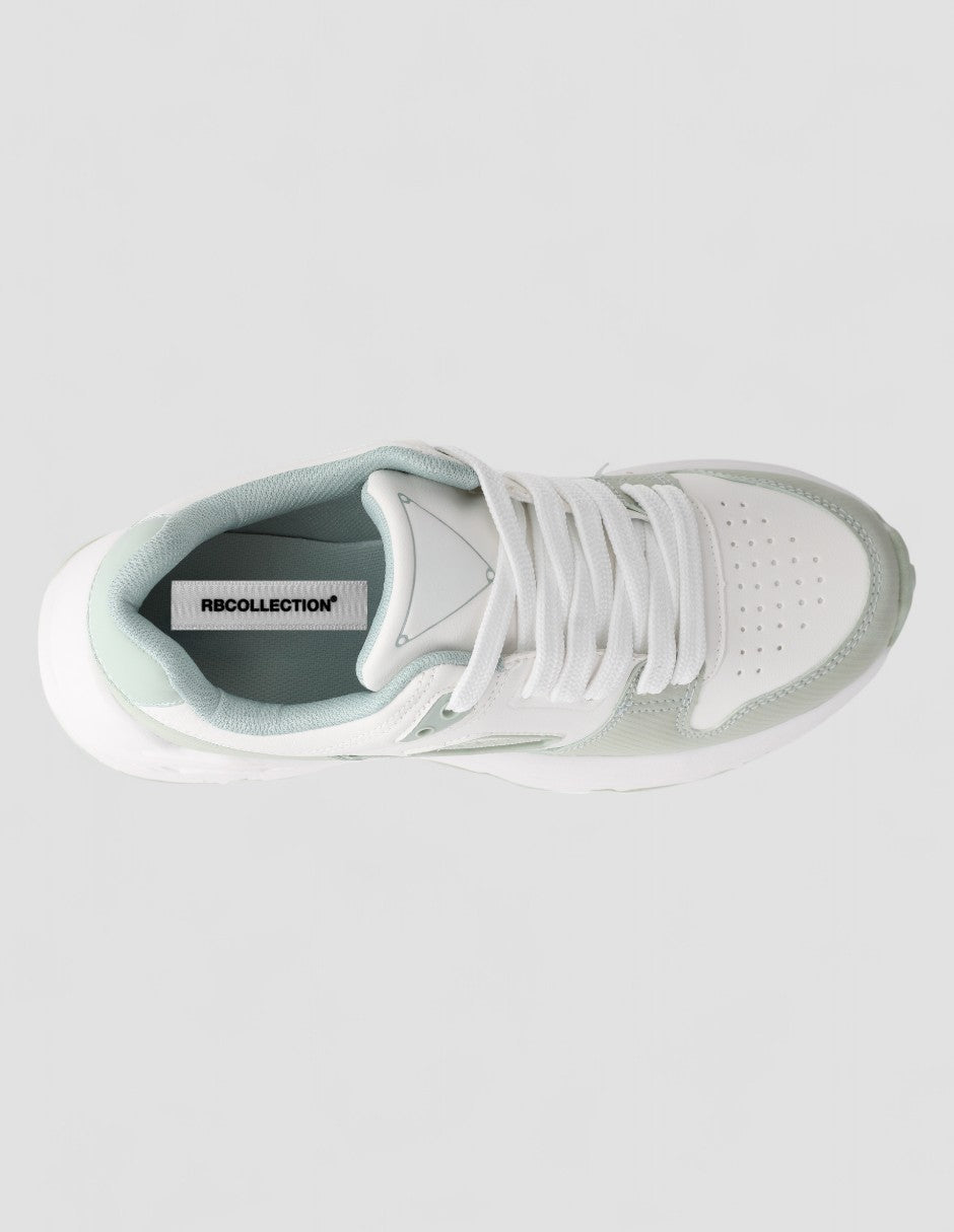 Tenis tipo deportivo  Urban Piel vegana - Verde