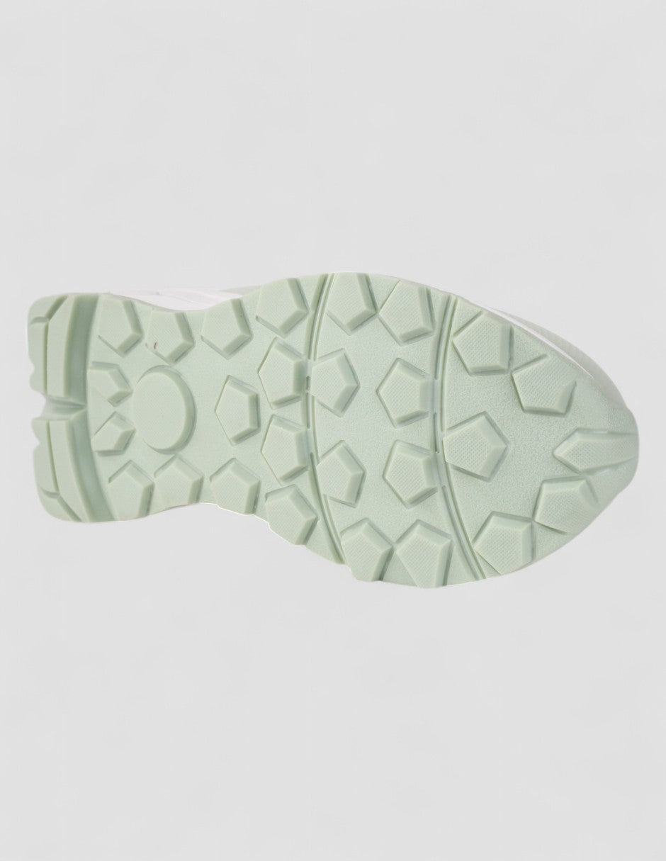 Tenis tipo deportivo  Urban Piel vegana - Verde