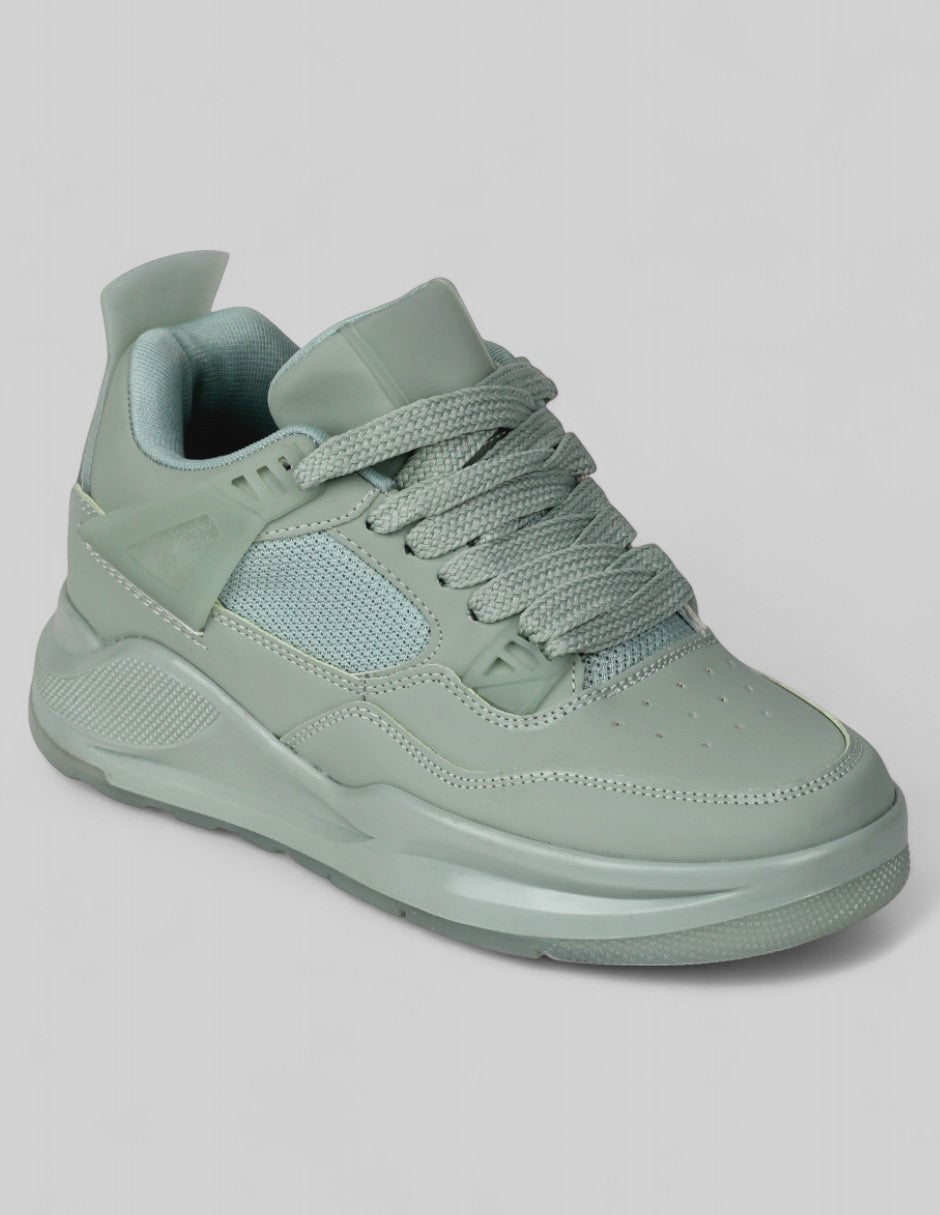Tenis con cordones Urban Sintético - Verde