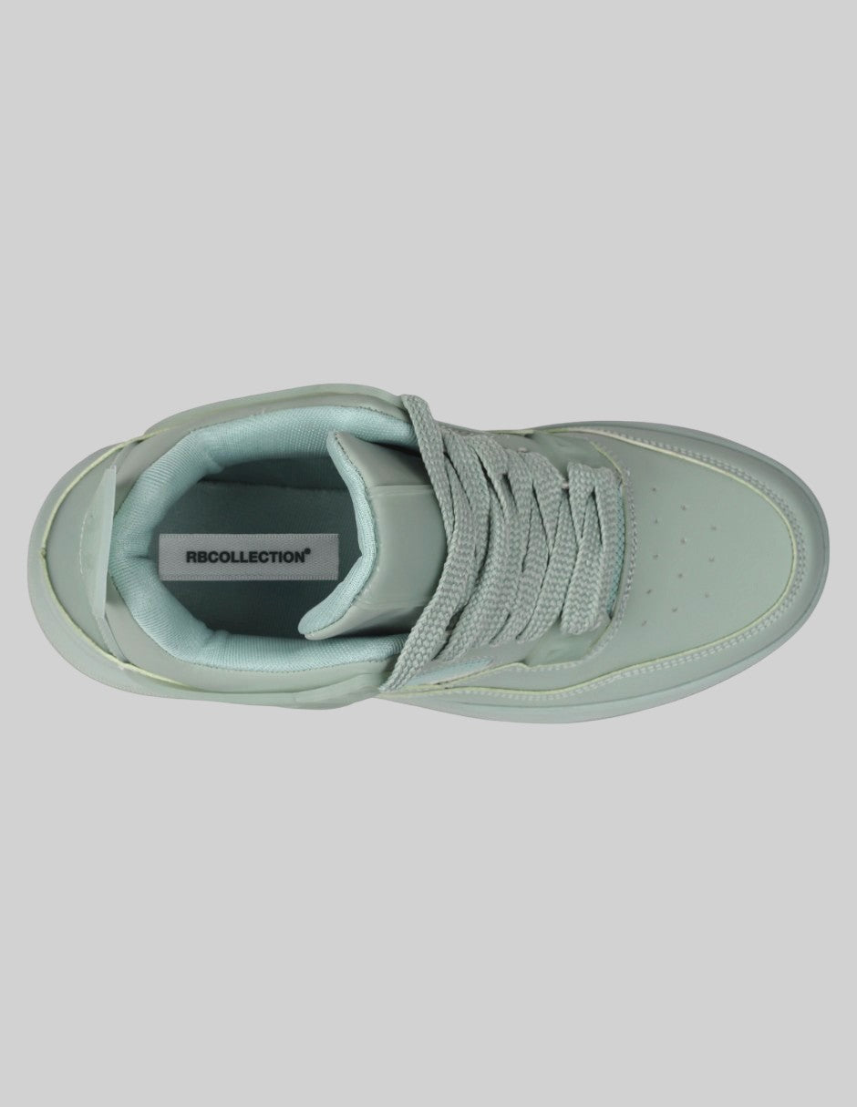 Tenis con cordones Urban Sintético - Verde