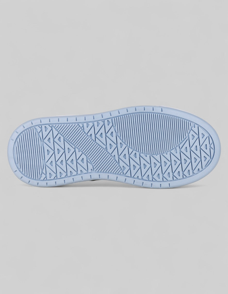 Tenis con cordones  Urban en Piel vegana – Gris