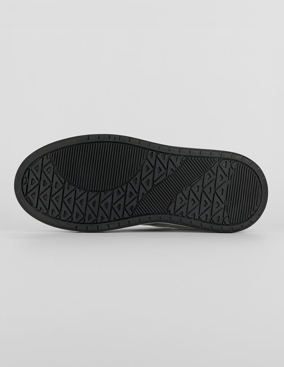 Tenis con cordones  Urban  en Piel vegana – Blanco