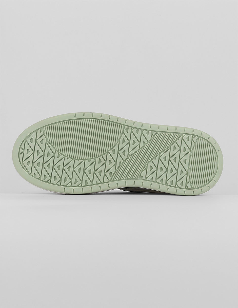 Tenis con cordones  Urban en Piel vegana – Blanco