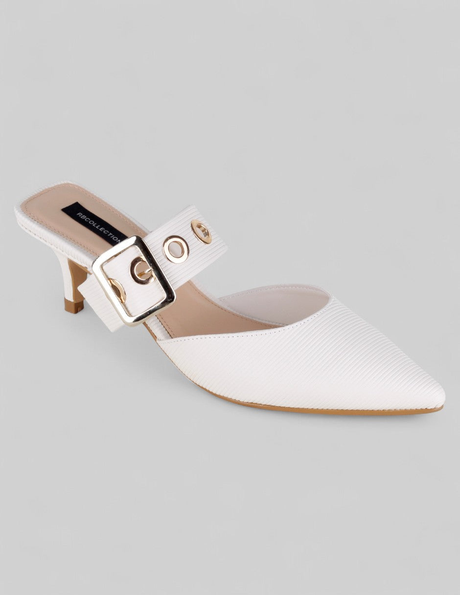 Zapatillas Back en Piel vegana – Beige