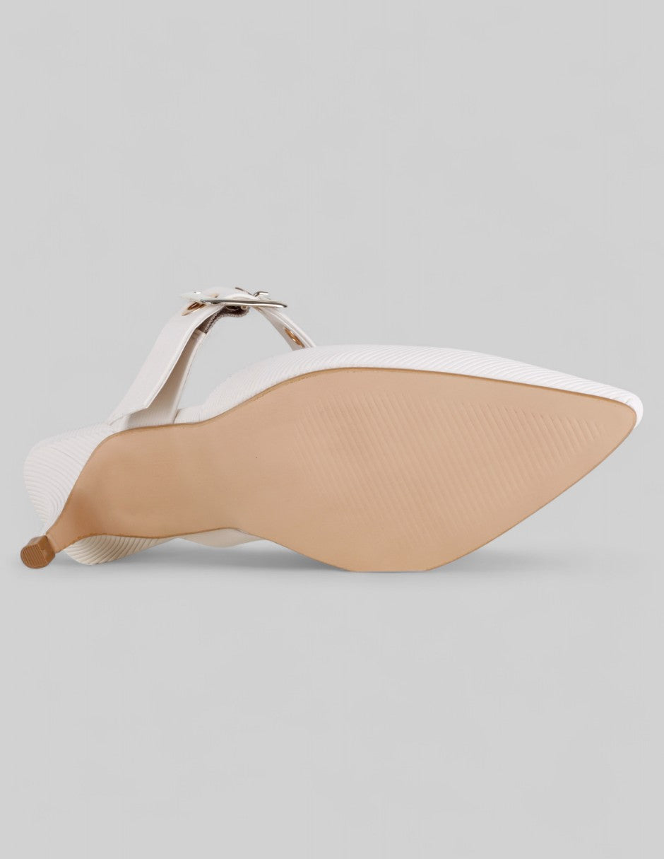 Zapatillas Back en Piel vegana – Beige