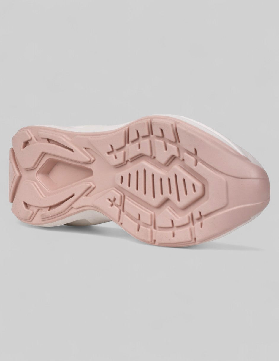 Tenis tipo deportivo  Lady Piel vegana - Rosa