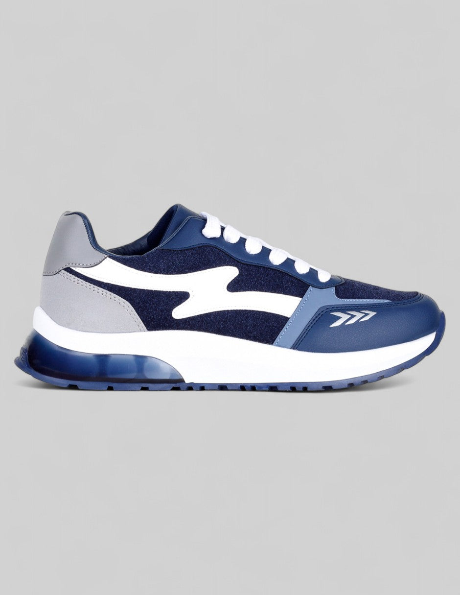 Tenis tipo deportivo  Hiking en Piel vegana – Blanco