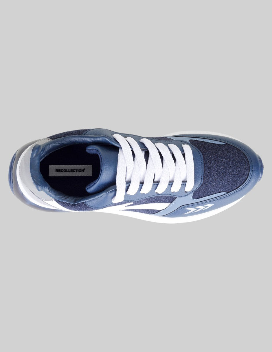 Tenis tipo deportivo   Hiking en Piel vegana – Blanco
