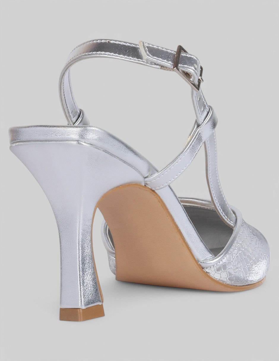 Zapatillas Lady en Sintético – Plata