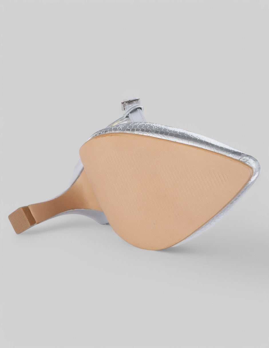 Zapatillas Lady en Sintético – Plata