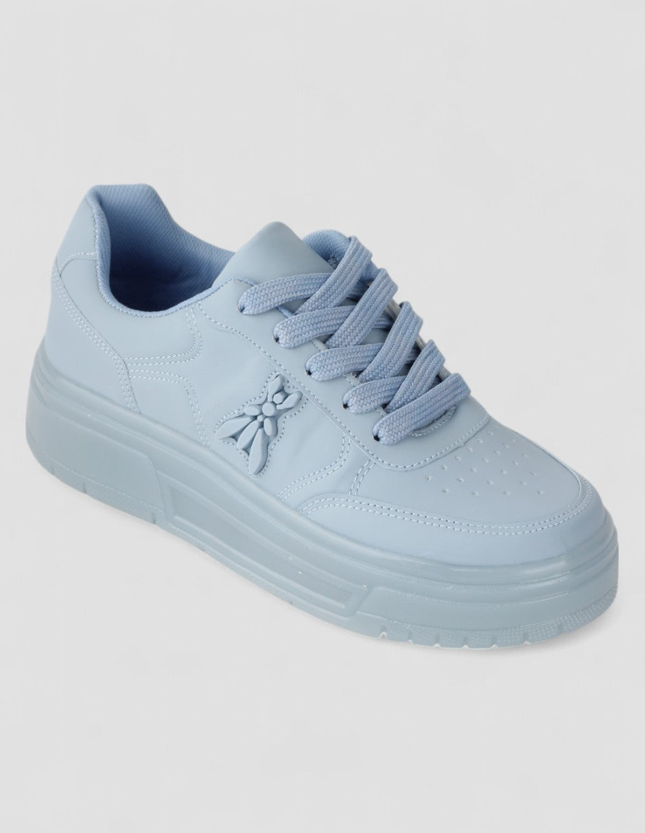Tenis con cordones Urban Sintético - Azul