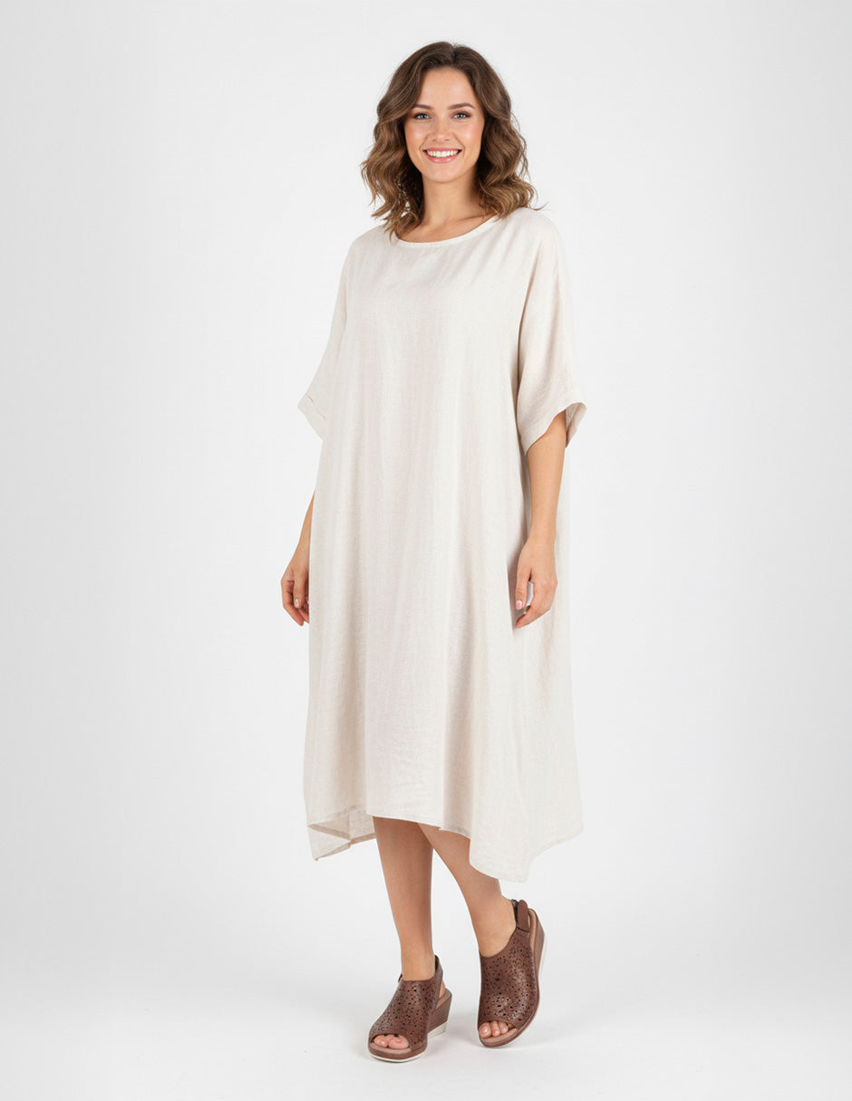 Sandalias con plataforma Hand made en Piel – Café