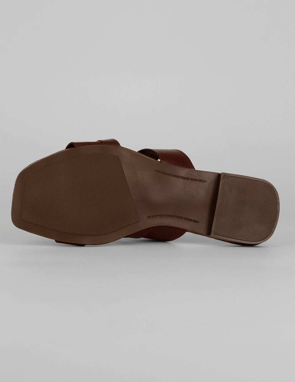 Sandalias de piso Soft en Sintético – Café