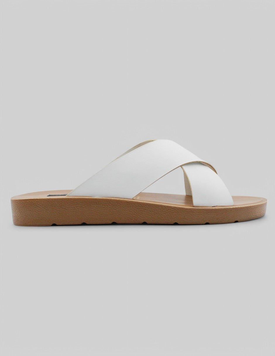 Sandalias de piso Ave en Piel vegana - Blanco