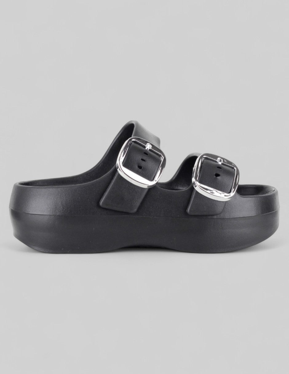Sandalias con plataforma Yuri en Sintético – Negro