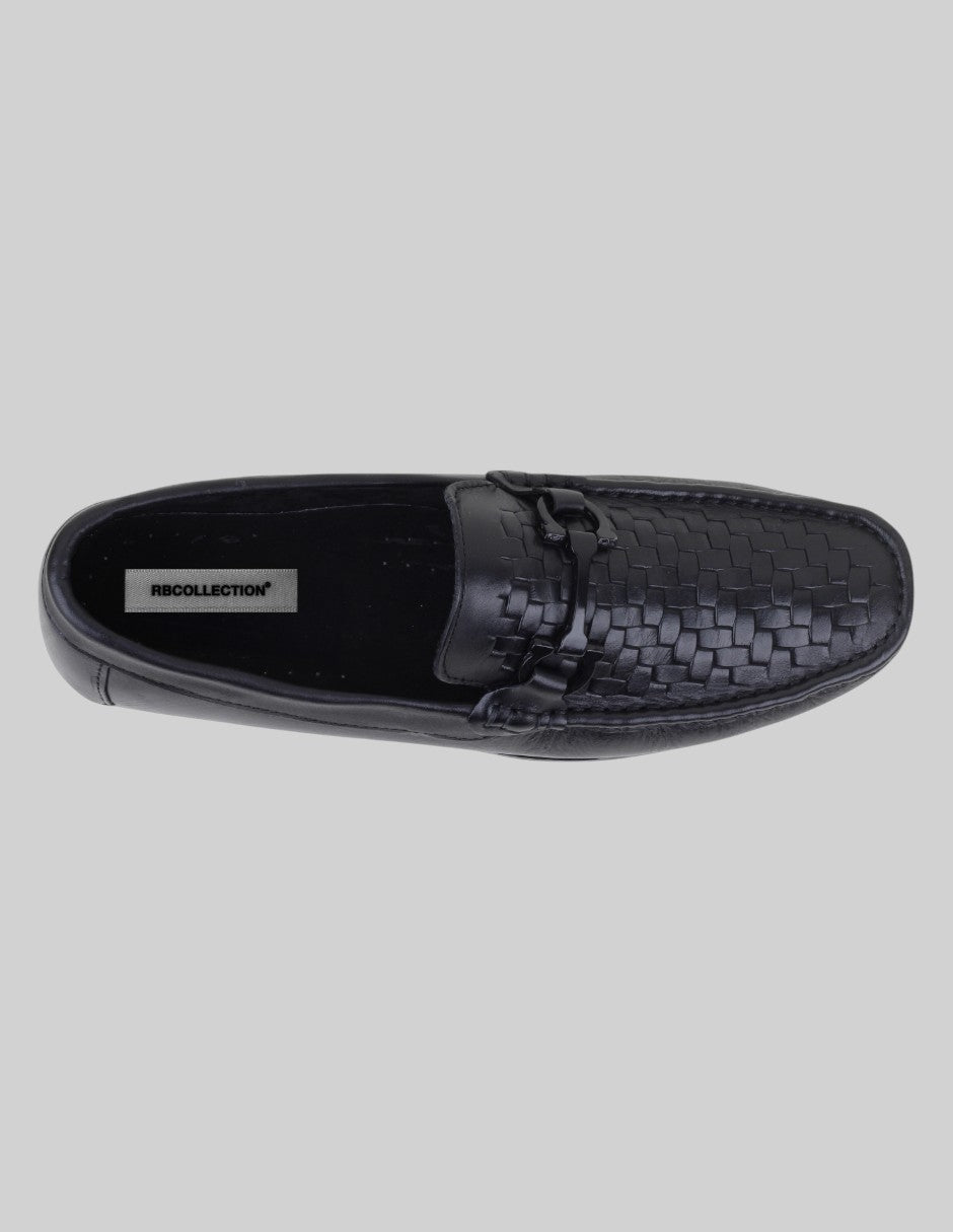 Mocasines Hand made en Piel – Negro