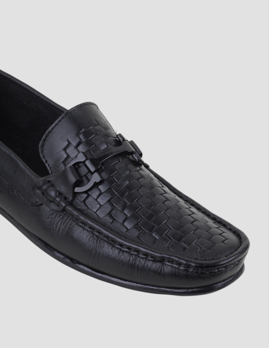 Mocasines Hand made en Piel – Negro