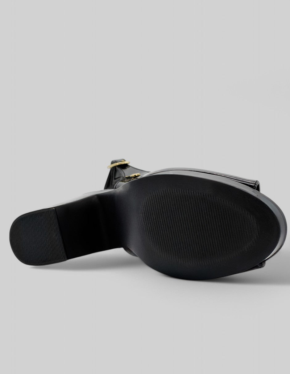 Zapatillas Daily en Charol - Negro