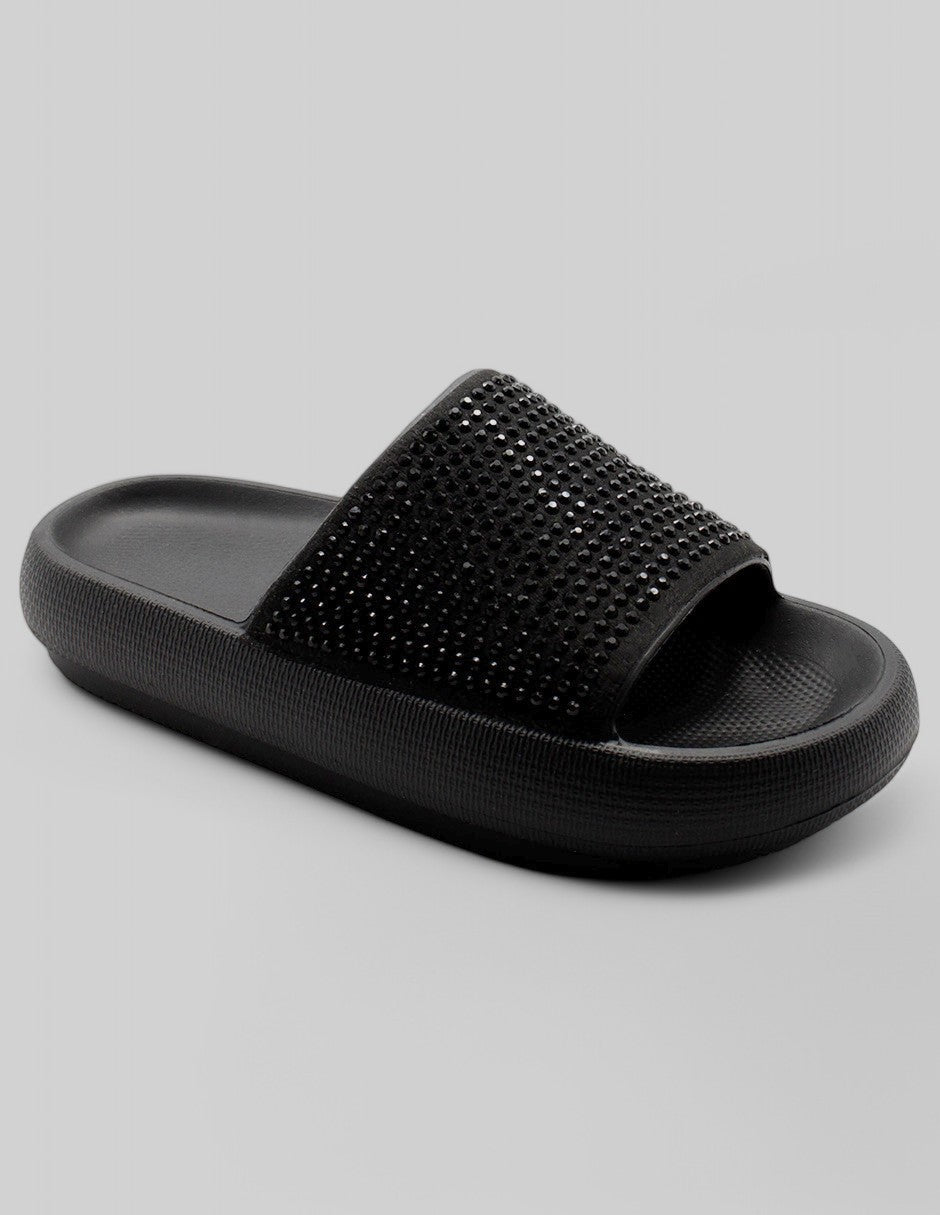Sandalias clásicas Exterior Textil Color Negro Para Mujer De RBBASICS