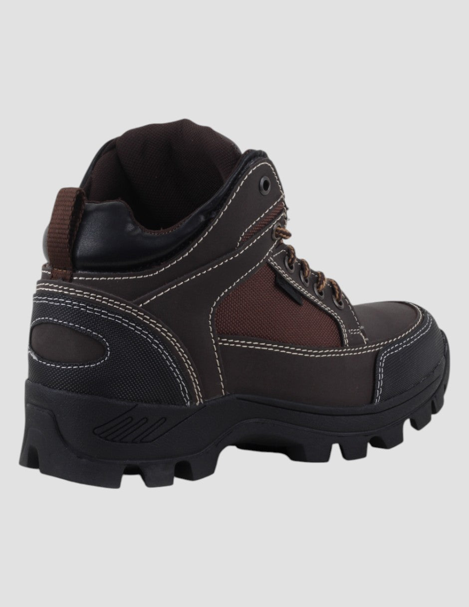 Botas para senderismo Hike en Piel vegana – Negro