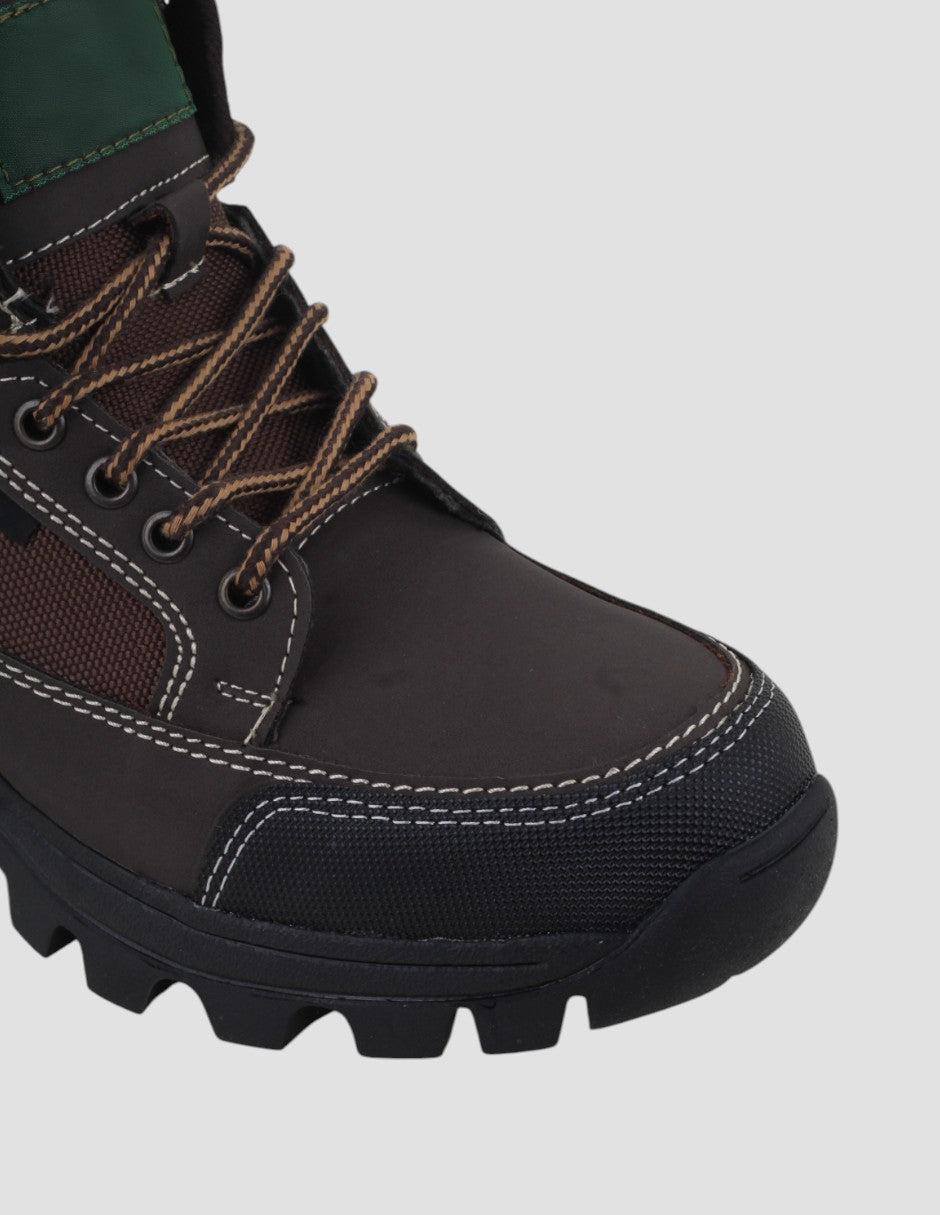 Botas para senderismo Hike en Piel vegana – Negro