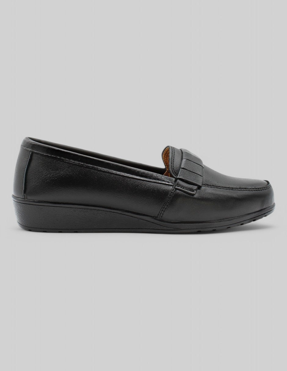 Mocasines Italy en Piel vegana – Negro