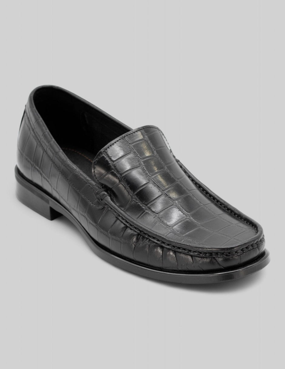 Mocasines Hand made en Piel – Negro