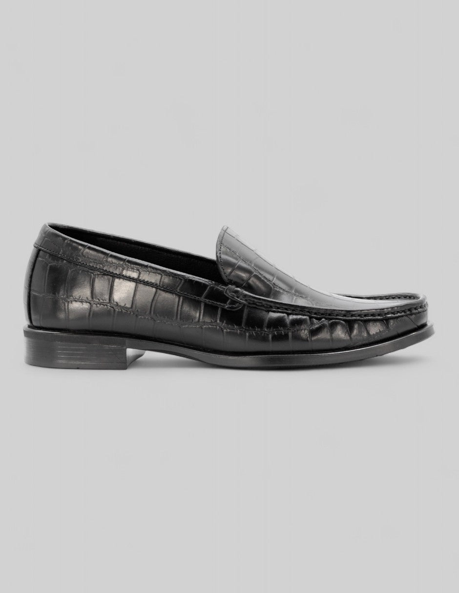 Mocasines Hand made en Piel – Negro