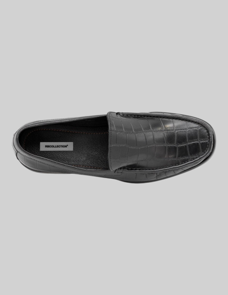 Mocasines Hand made en Piel – Negro