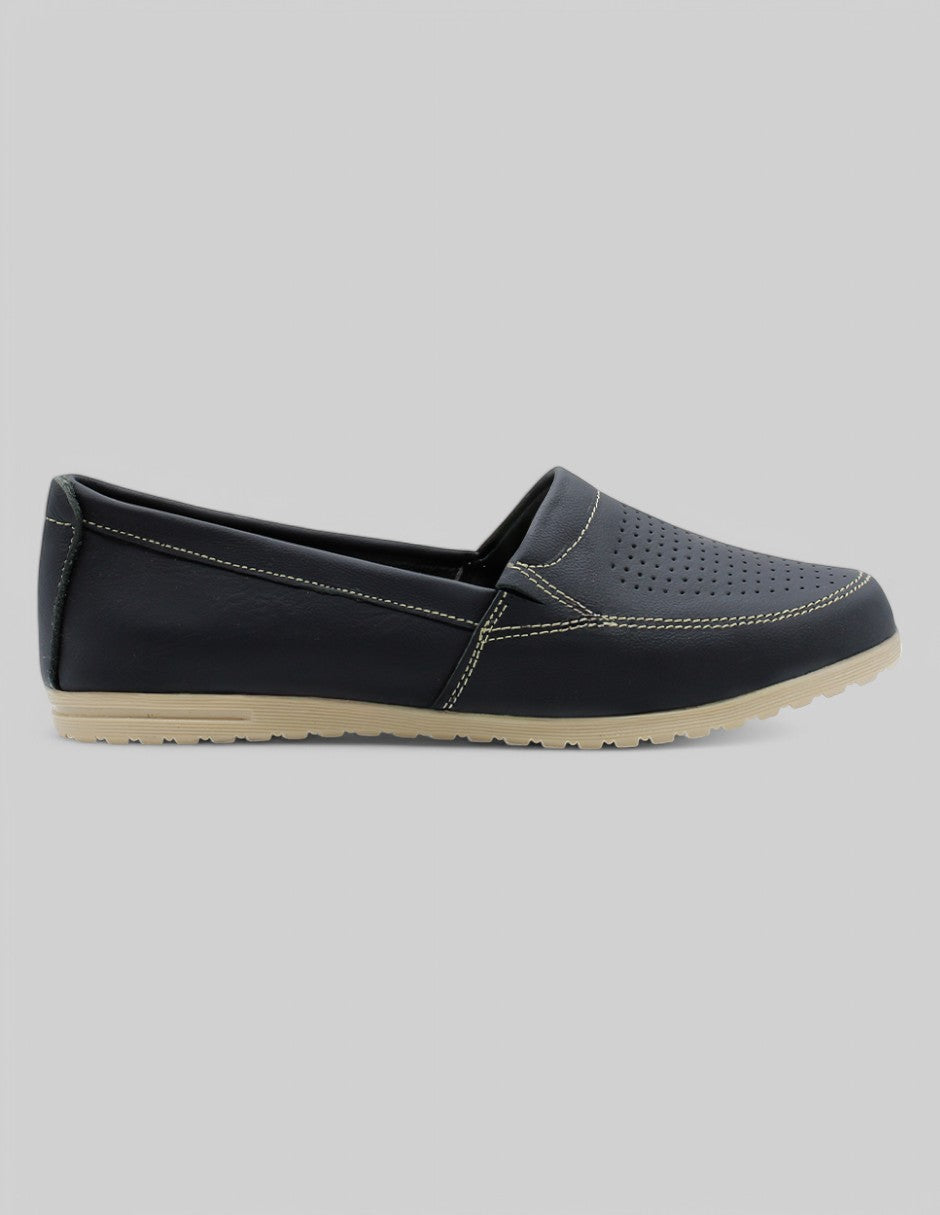 Mocasines Hand Made en Piel – Azul