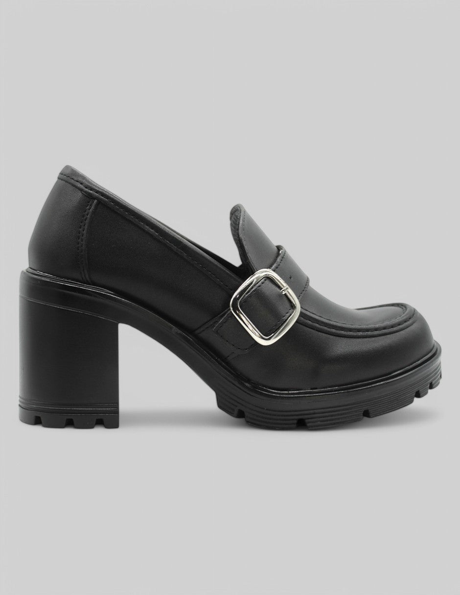 Zapatillas Lady en Piel vegana – Negro