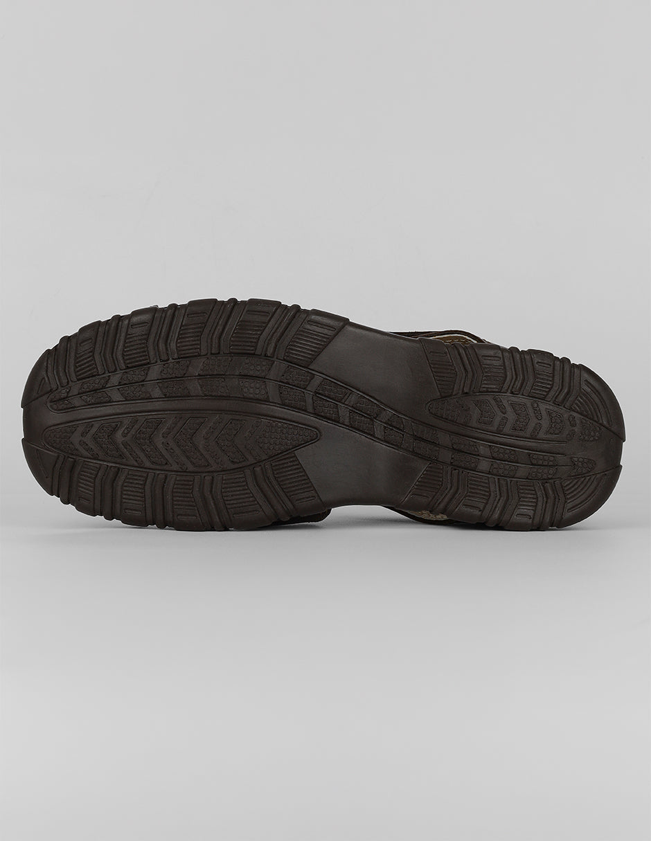 Sandalias casuales Hand Made en Piel – Café